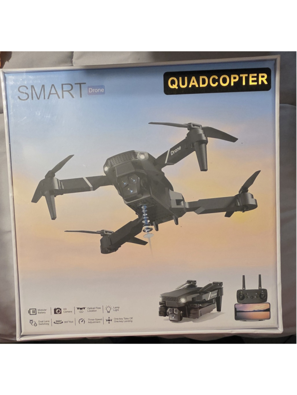 Unbranded Smart Quadcopter Drone One Size Black